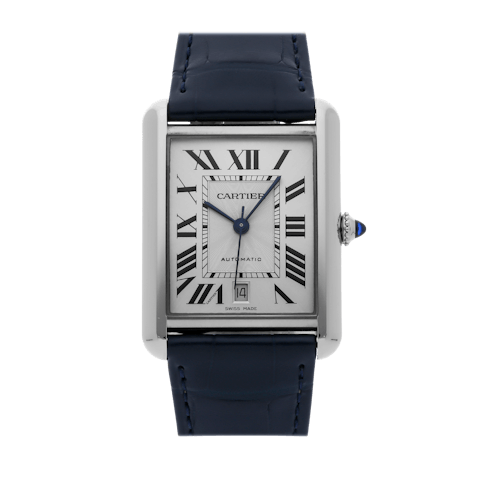 Vertical Pre-Owned Cartier Tank Must Extra-Large Model WSTA0040
