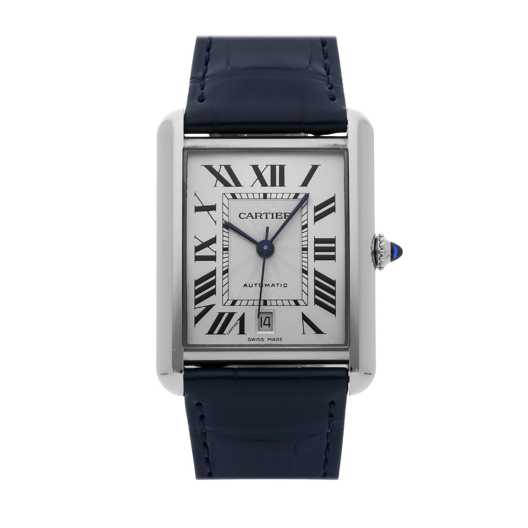 Vertical Pre-Owned Cartier Tank Must Extra-Large Model WSTA0040
