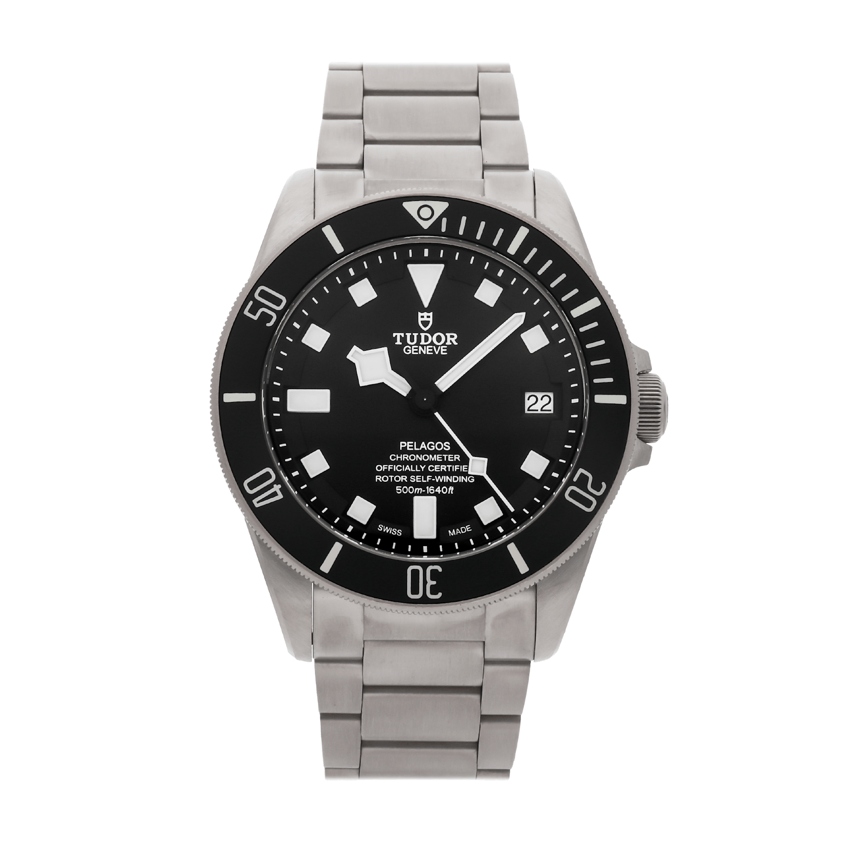 Vertical Pre-Owned Tudor Pelagos M25600TN