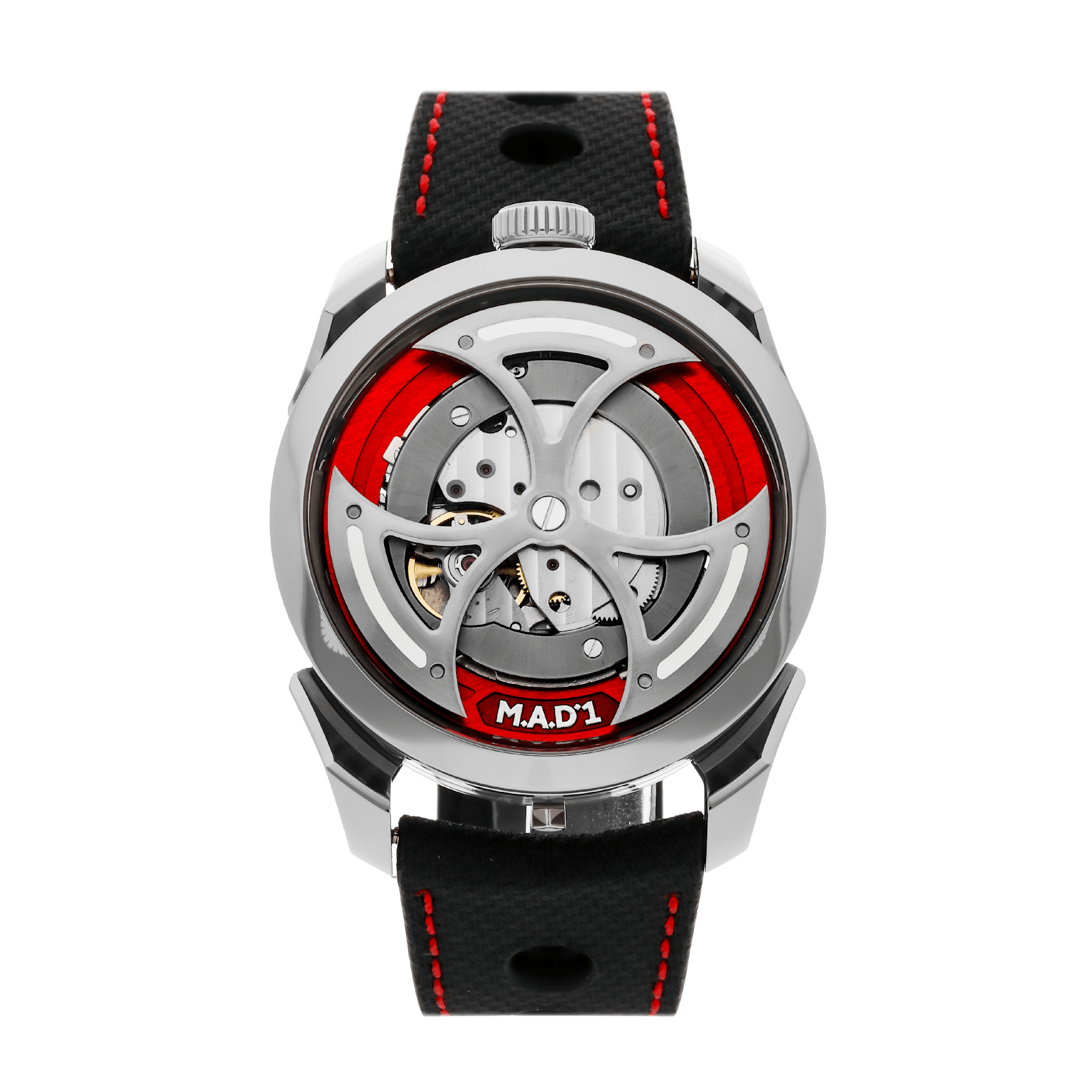 Vertical Pre-Owned M.A.D.1 Edition 1 Red by MB&F M.A.D.1 RED