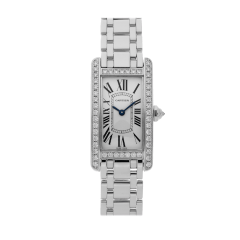 Vertical Pre-Owned Cartier Tank Americaine WB7073L1