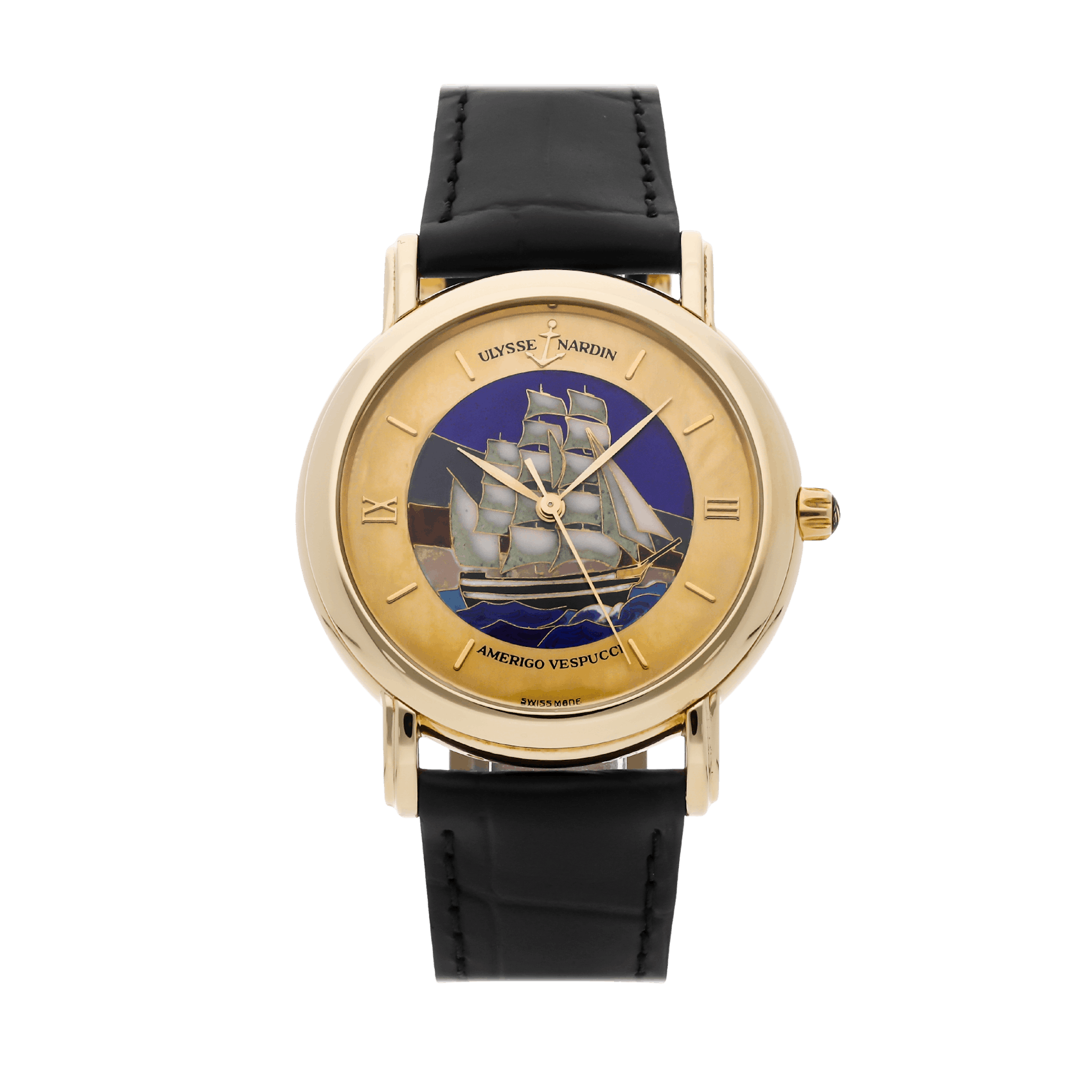 Vertical Pre-Owned Ulysse Nardin San Marco Amerigo Vespucci 131-77-9