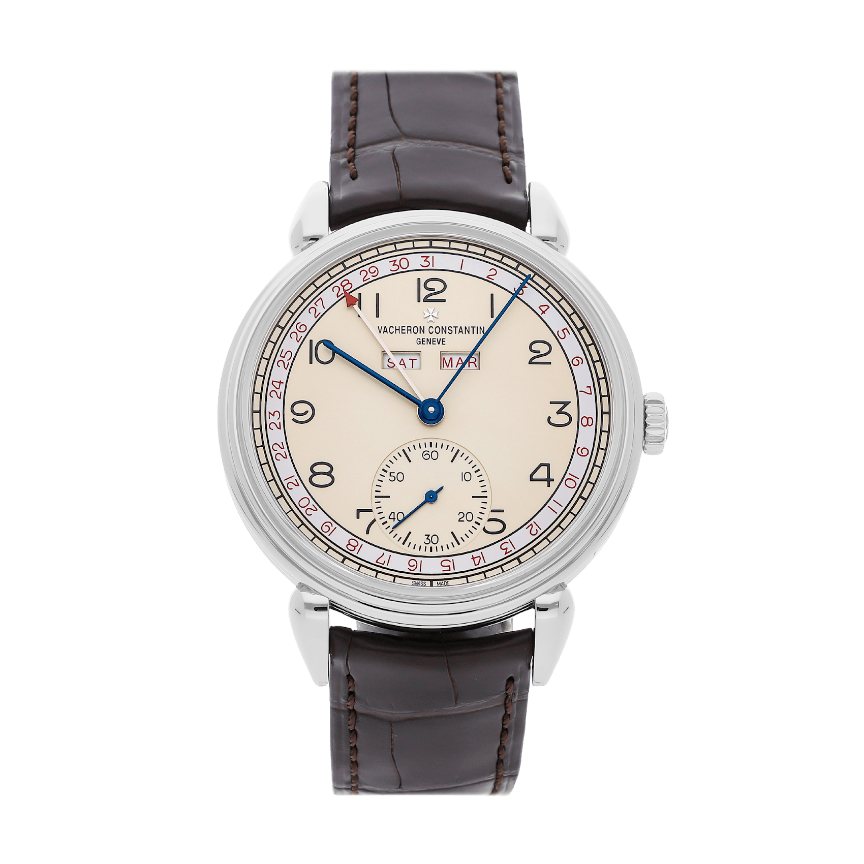 Vertical Pre-Owned Vacheron Constantin Historiques Triple Calendrier 1942 3110V/000A-B425