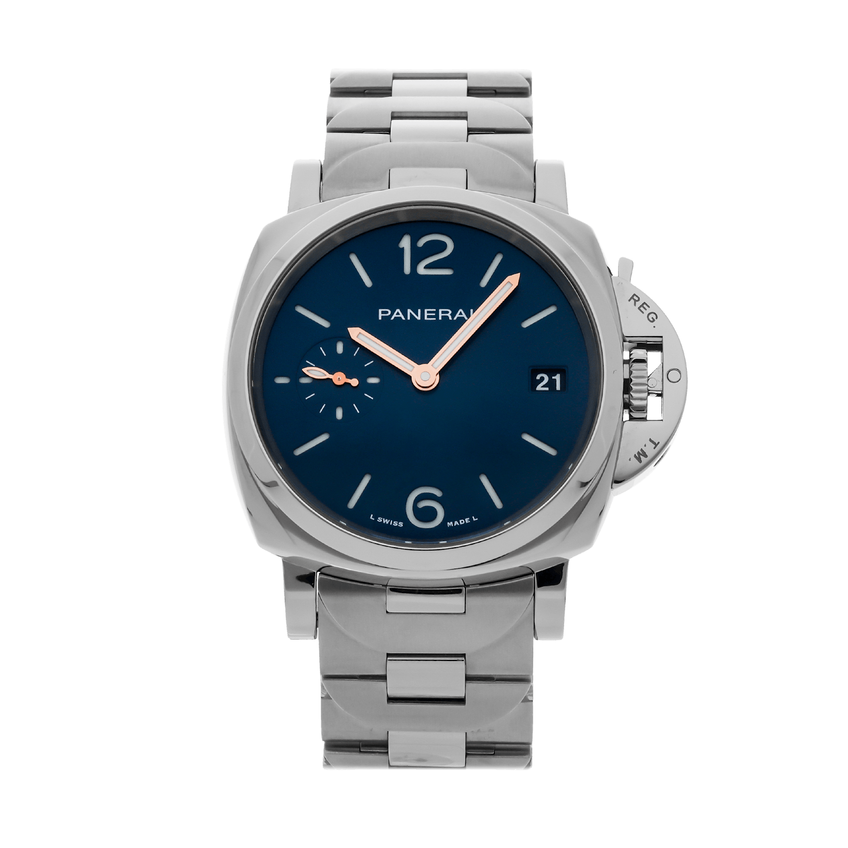 Vertical Pre-Owned Panerai Luminor Due PAM 1123