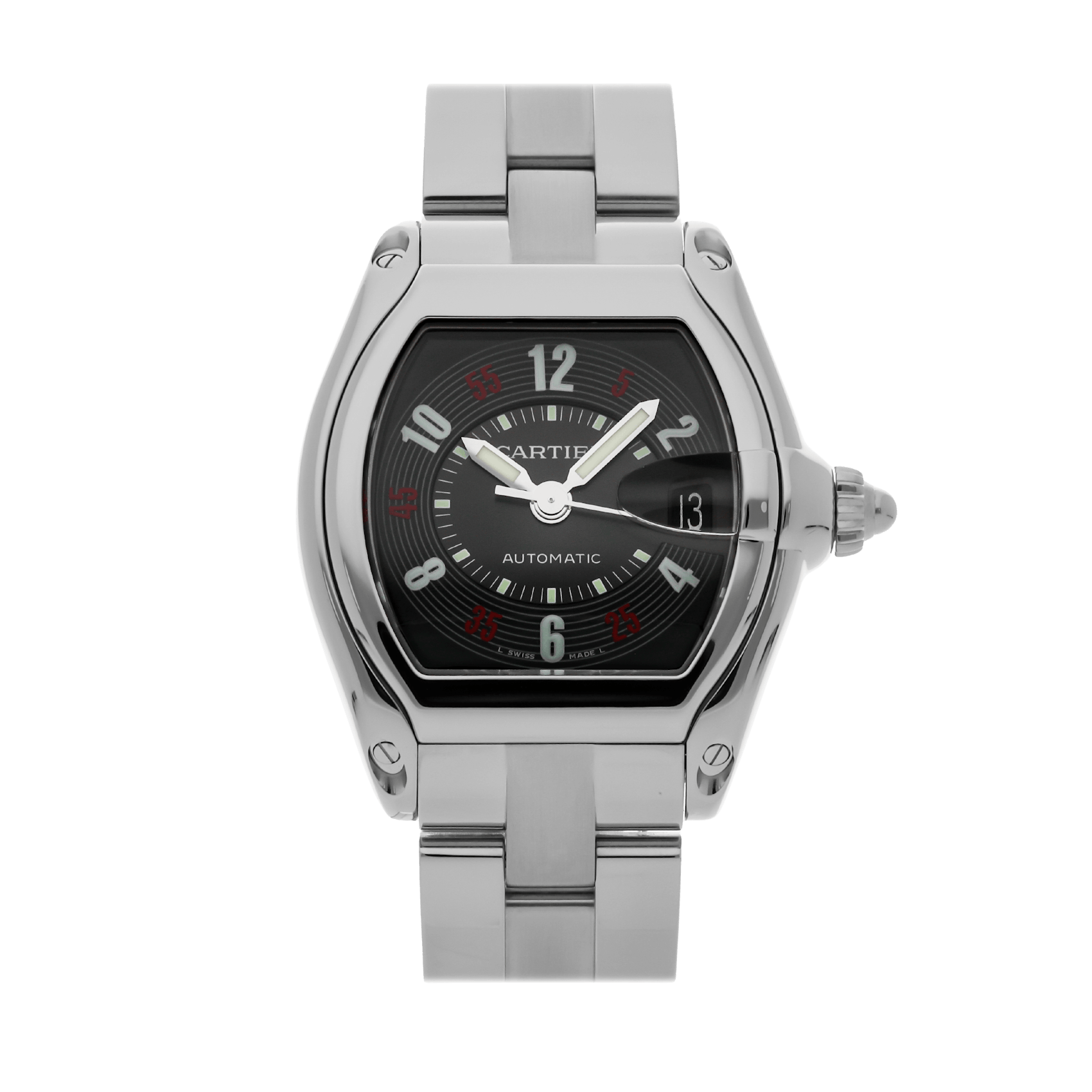 Vertical Pre-Owned Cartier Roadster W62002V3