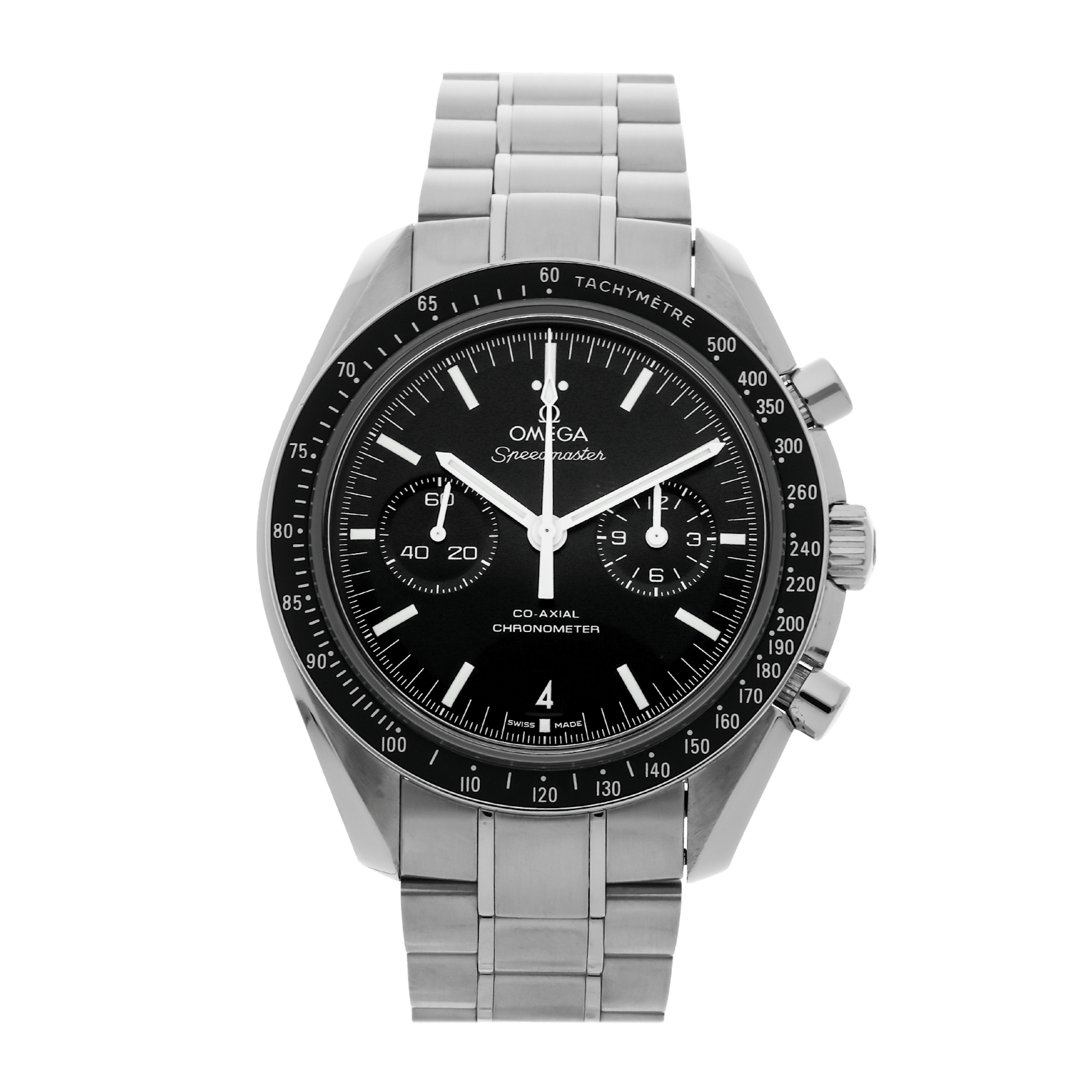 Vertical Pre-Owned Omega Speedmaster Moonwatch Chronograph 311.30.44.51.01.002