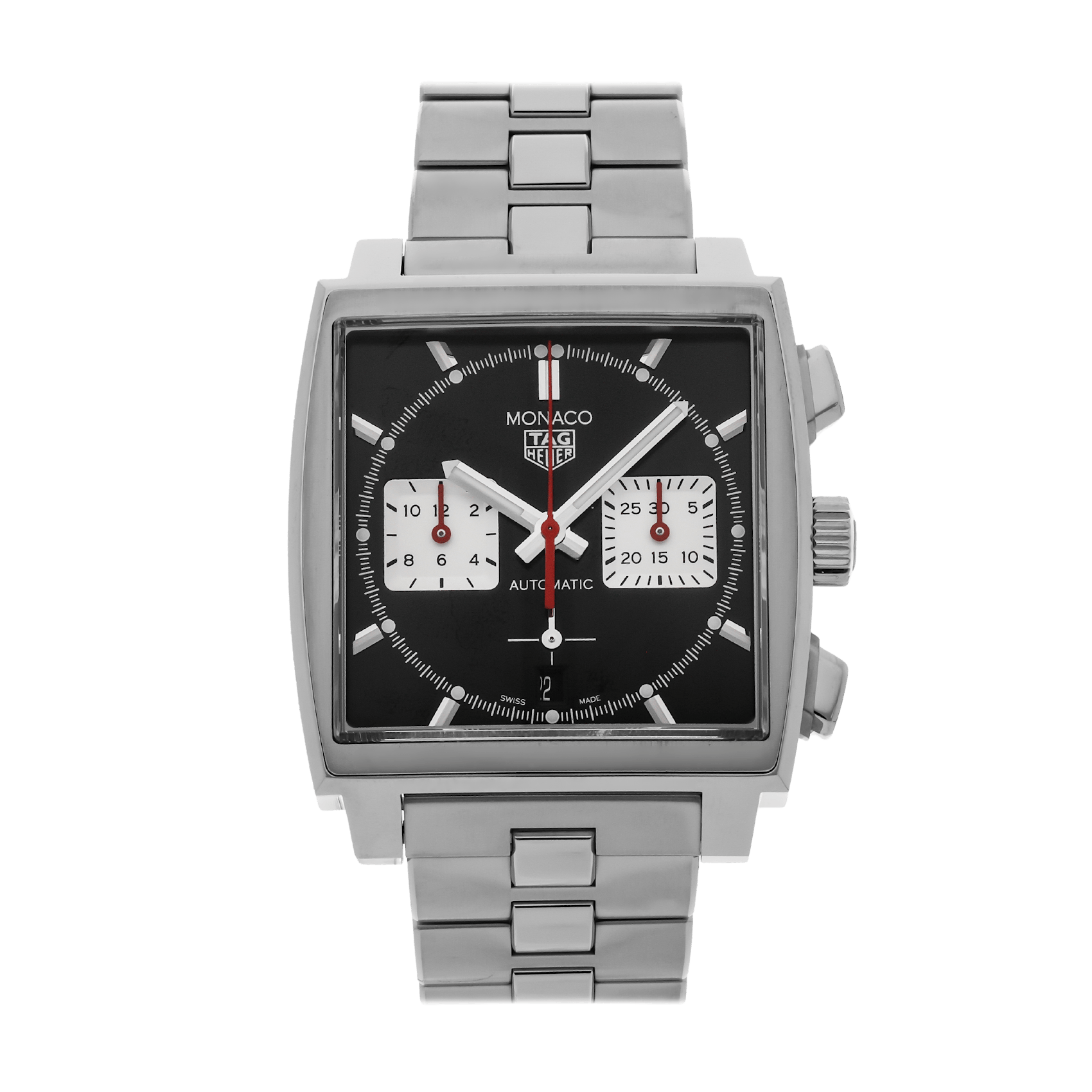 Vertical Pre-Owned Tag Heuer Monaco Chronograph CBL2113.BA0644