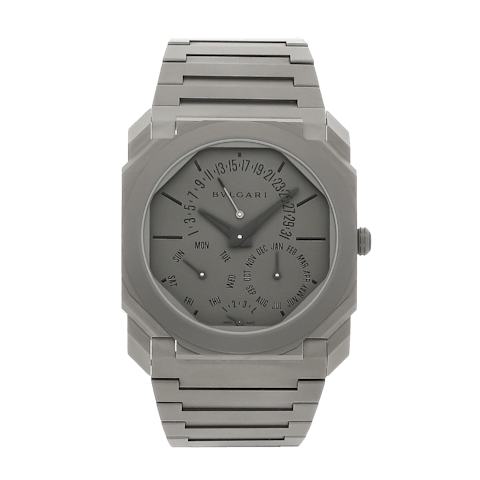 Vertical Bulgari Octo Finissimo Perpetual Calendar