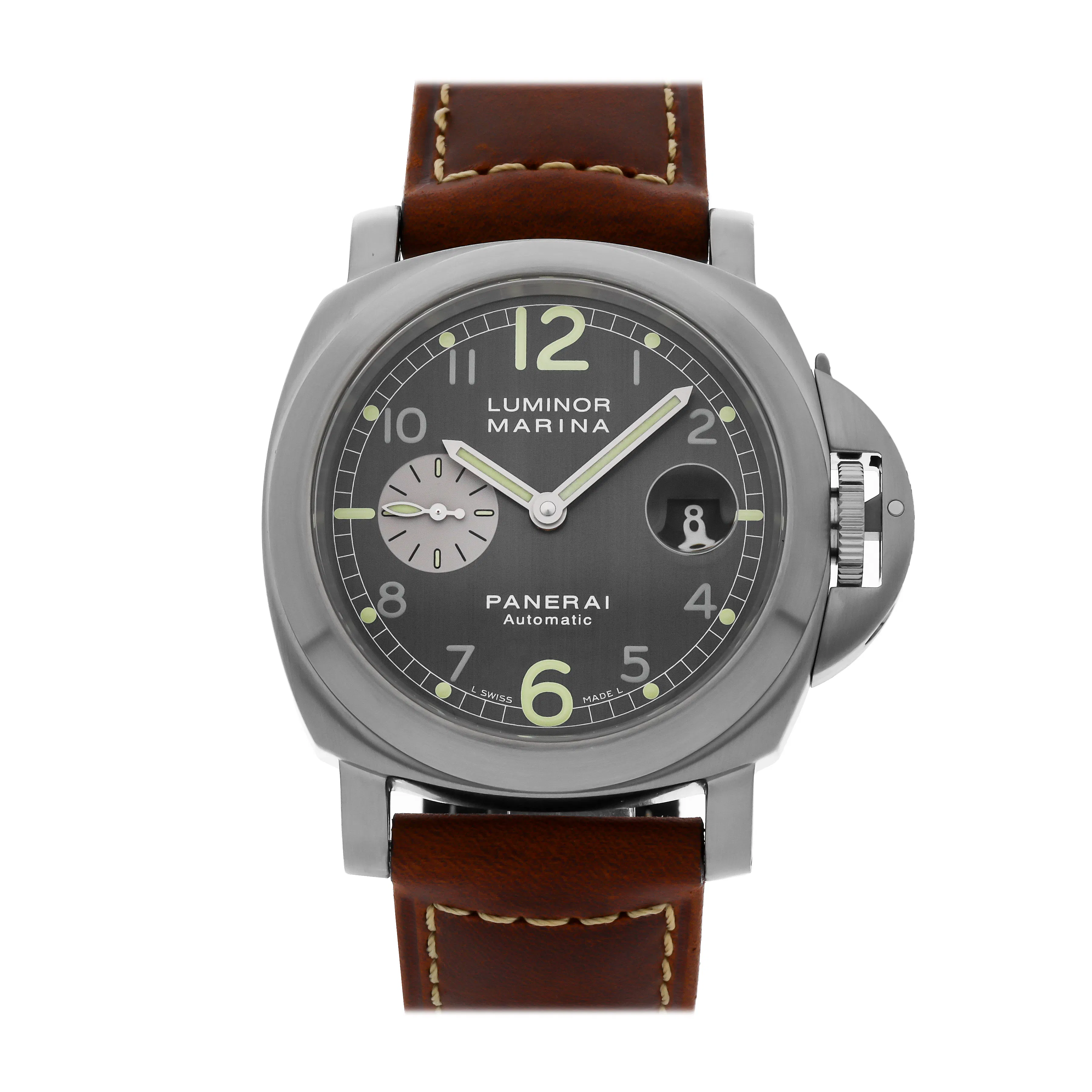 Vertical Pre-Owned Panerai Luminor Marina PAM 86