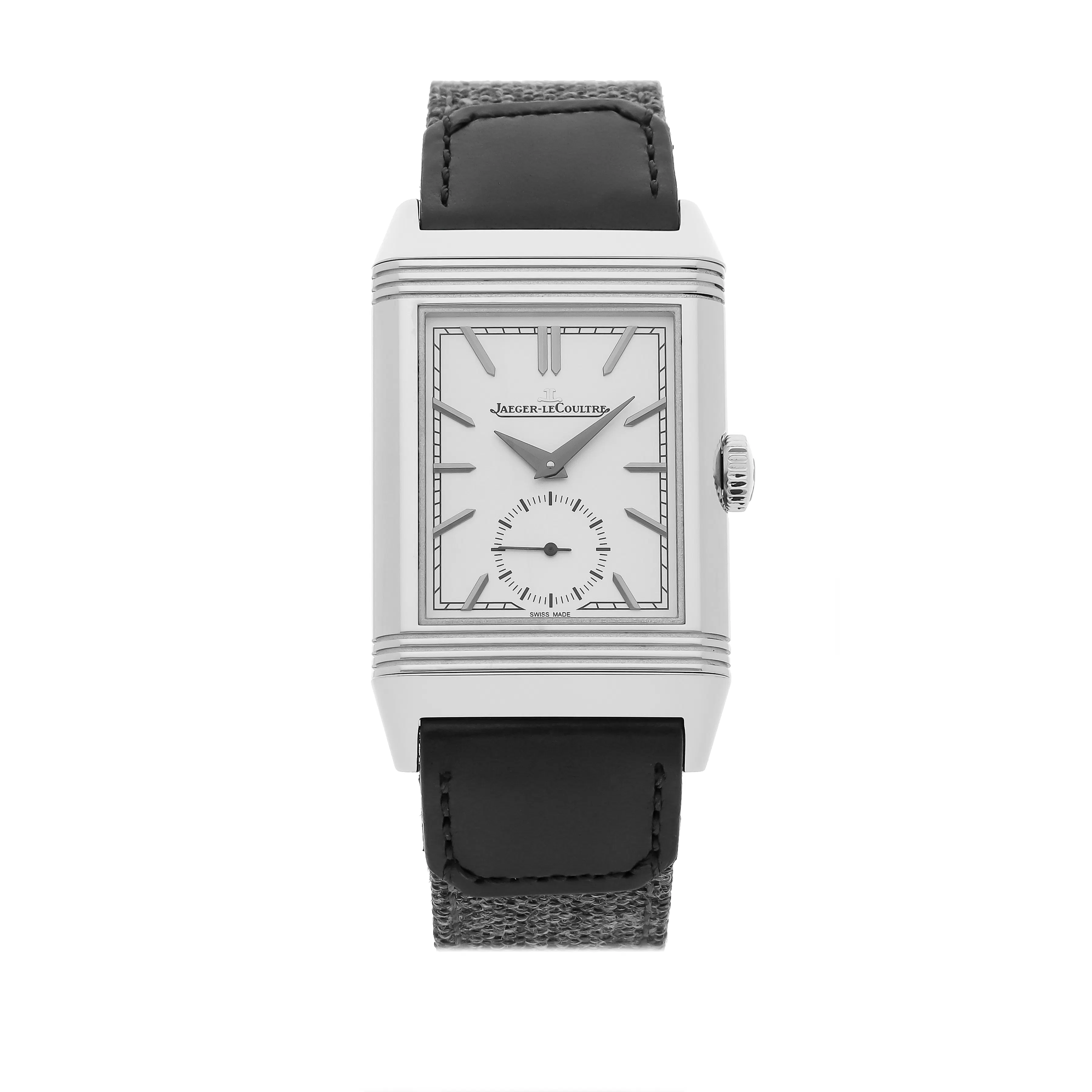 Vertical Pre-Owned Jaeger-LeCoultre Reverso Tribute Monoface Small Seconds Q713842J