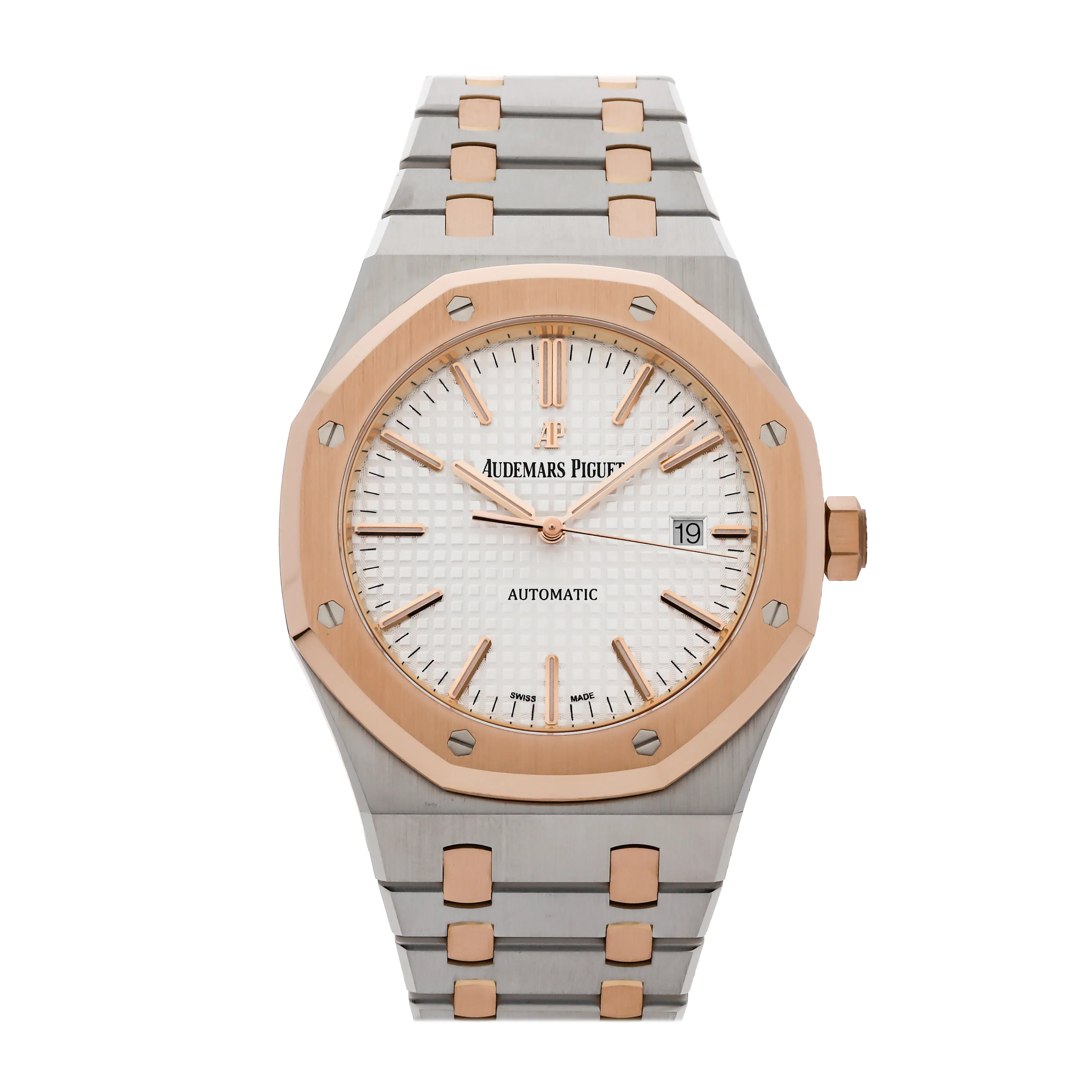 Vertical Pre-Owned Audemars Piguet Royal Oak 15400SR.OO.1220SR.01