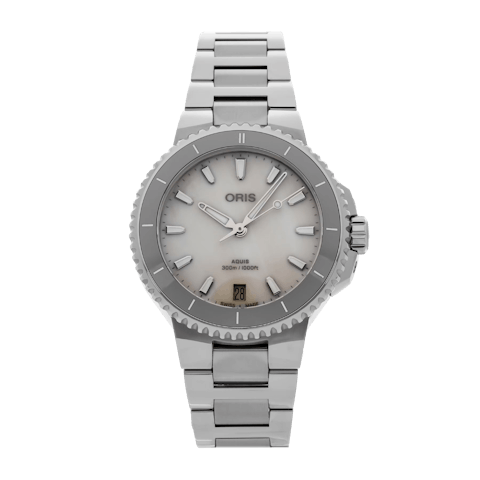 Vertical Pre-Owned Oris Aquis Date 01 733 7792 4151-07 8 19 05P