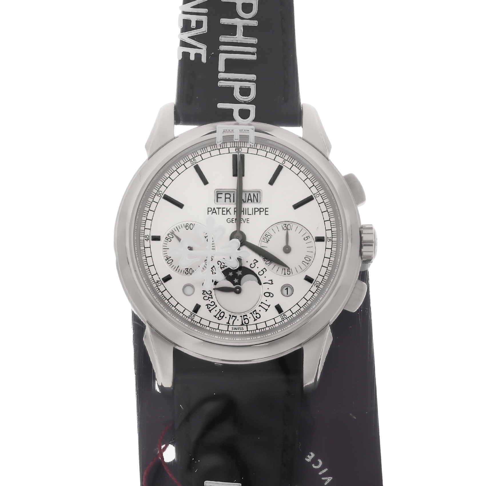 Vertical Pre-Owned Patek Philippe Grand Complications Perpetual Calendar Chronograph 5270G-001