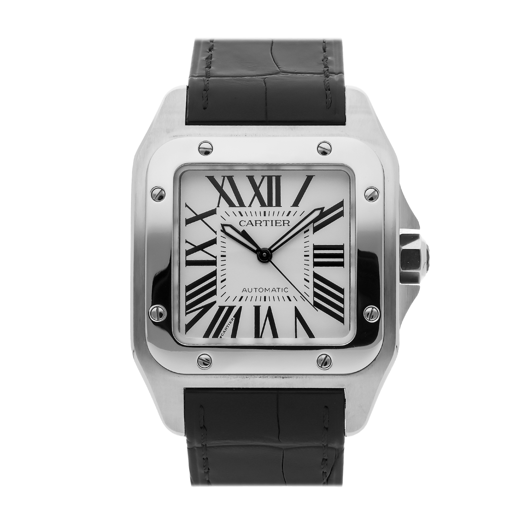 Vertical Pre-Owned Cartier Santos 100 W20073X8