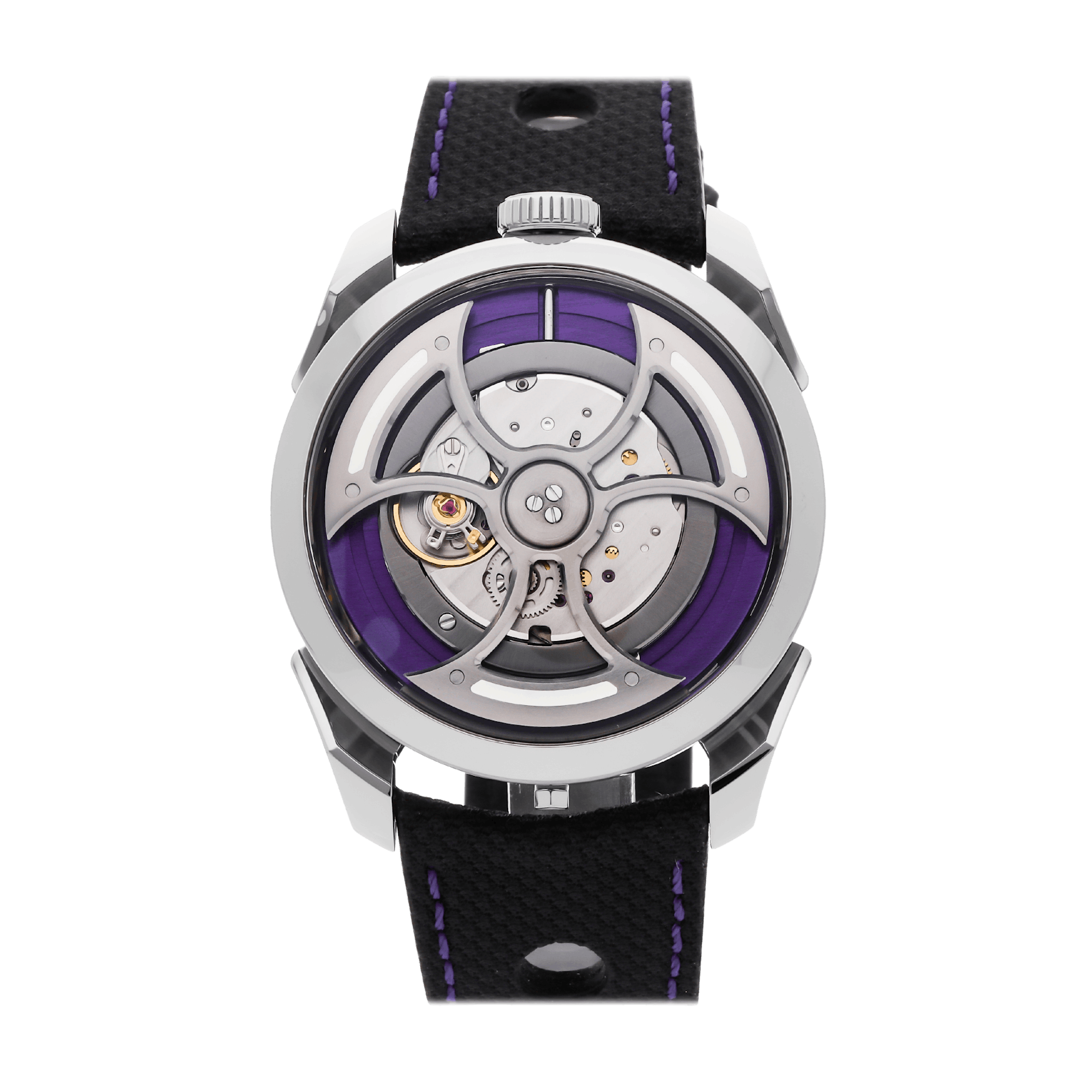 Vertical Pre-Owned M.A.D.1 Edition 1 Purple by MB&F M.A.D.1 PURPLE