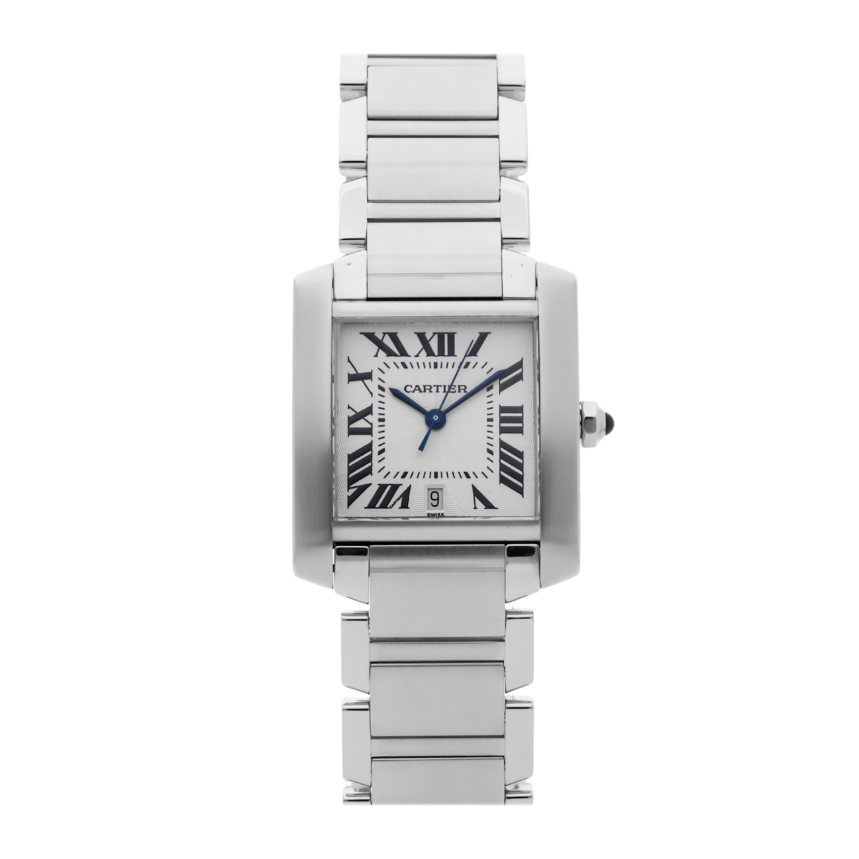 Vertical Pre-Owned Cartier Tank Francaise W51002Q3