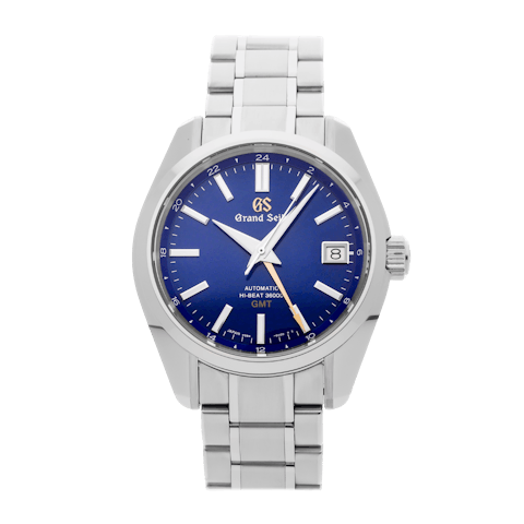 Vertical Pre-Owned Grand Seiko Heritage Collection Hi-Beat GMT Limited Edition SBGJ261