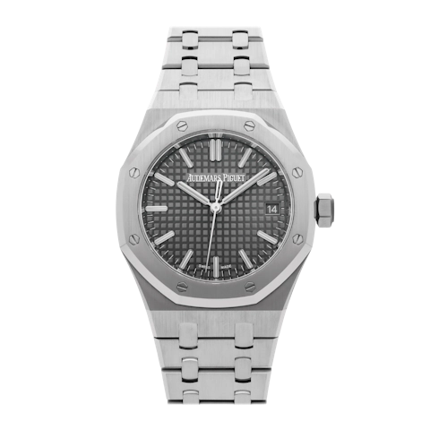 Vertical Pre-Owned Audemars Piguet Royal Oak "50th Anniversary" 15550ST.OO.1356ST.03