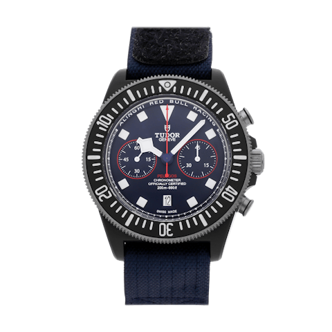 Vertical Pre-Owned Tudor Pelagos FXD Chronograph "Alinghi Red Bull Racing" 25807KN