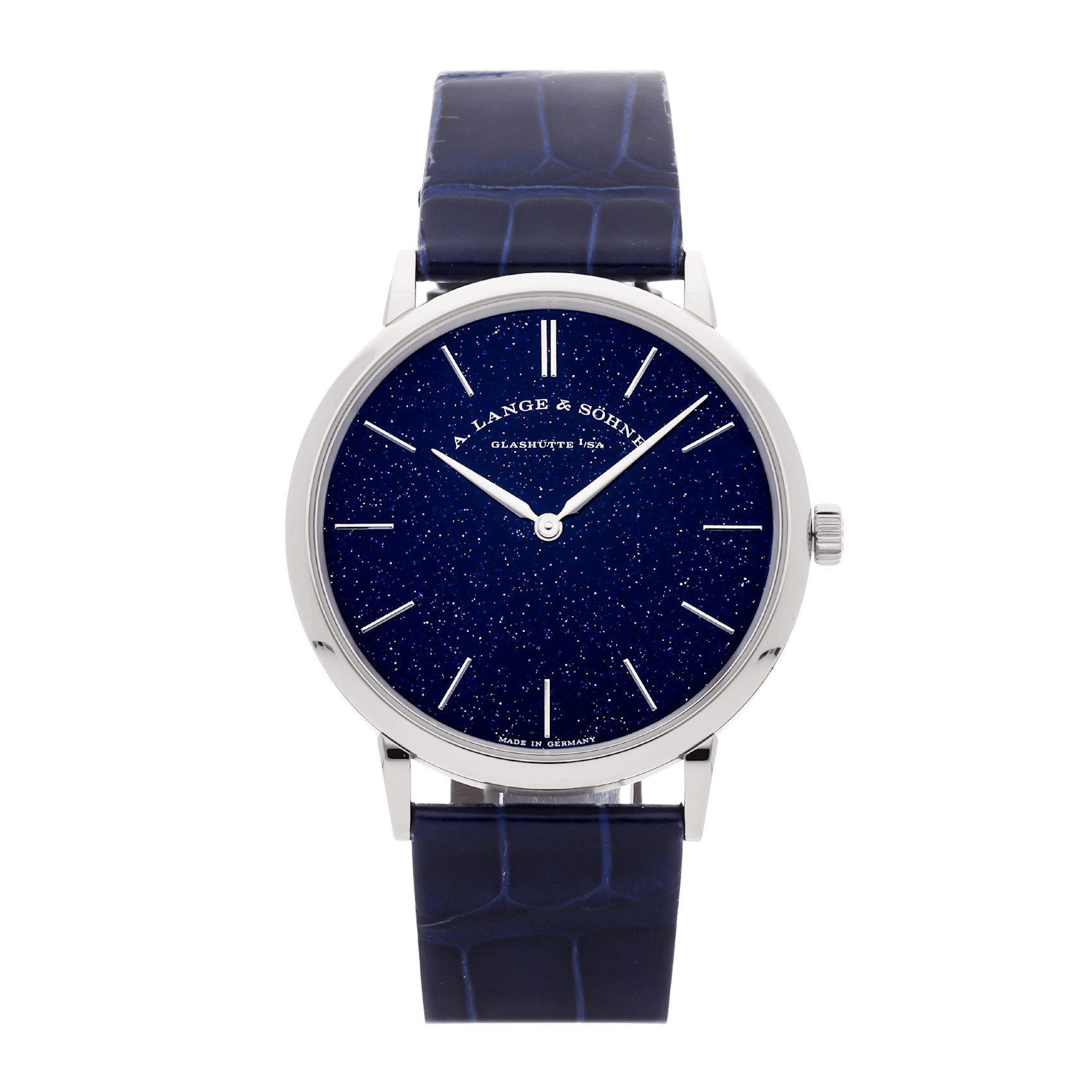 Vertical Pre-Owned A. Lange & Sohne Saxonia Thin 205.086