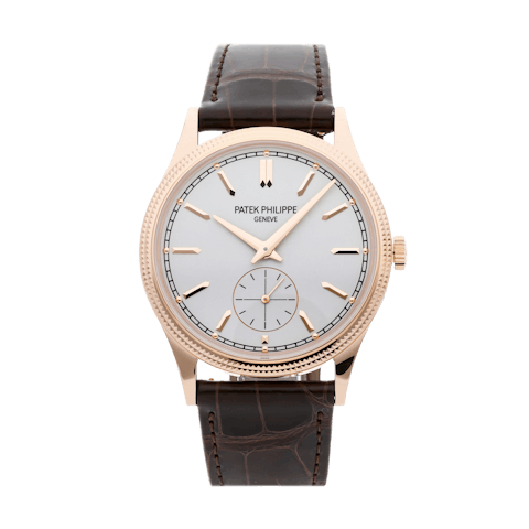 Vertical Pre-Owned Patek Philippe Calatrava 6119R-001