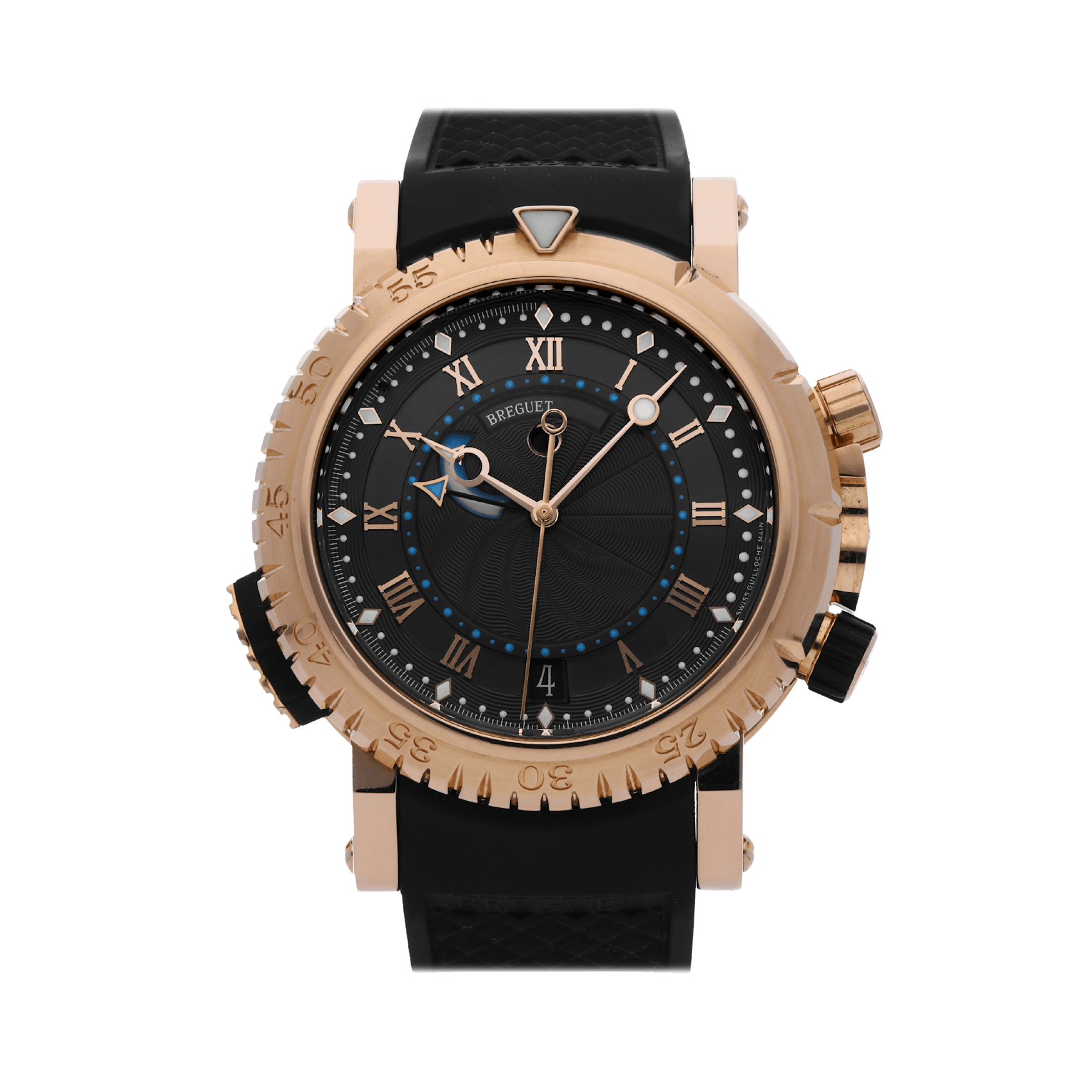 Vertical Pre-Owned Breguet Marine Royale Alarm 5847BR/Z2/5ZV