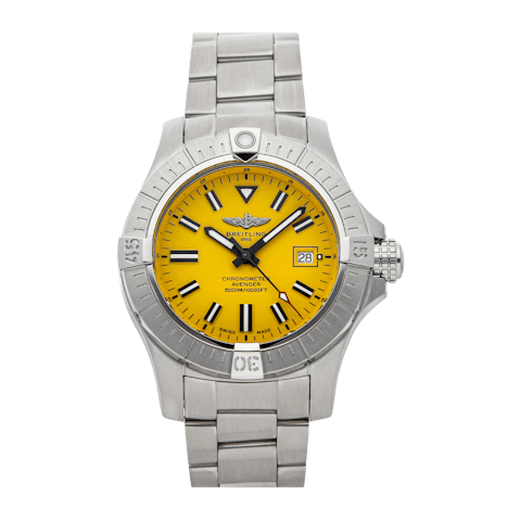 Vertical Pre-Owned Breitling Avenger Seawolf A17319101I1A1