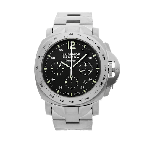 Vertical Pre-Owned Panerai Luminor Daylight Chronograph PAM 236
