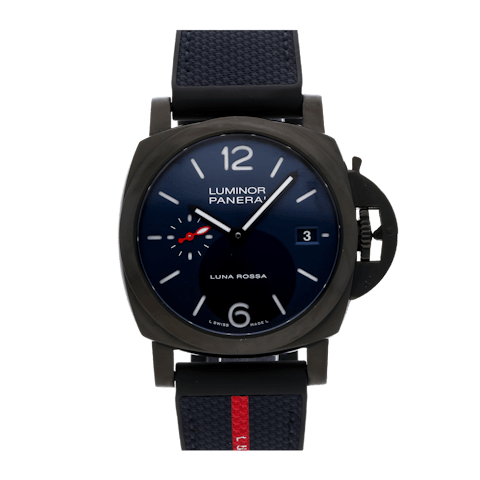 Vertical Pre-Owned Panerai Luminor Quaranta Luna Rossa PAM 1408