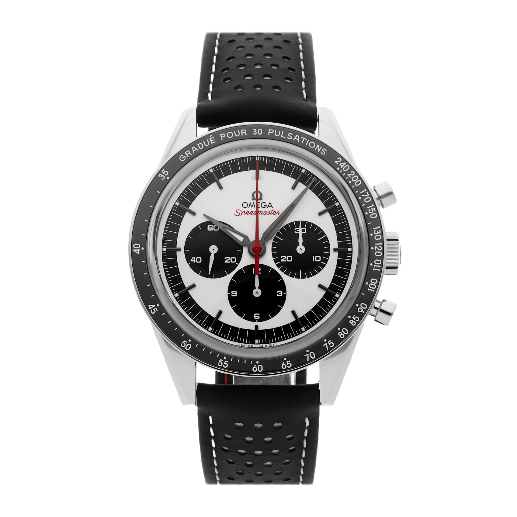 Vertical Pre-Owned Omega Speedmaster Moonwatch Chronograph CK2998 Limited Edition 311.32.40.30.02.001