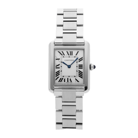 Vertical Pre-Owned Cartier Tank Solo W5200013