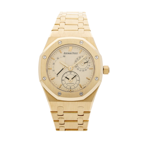 Vertical Pre-Owned Audemars Piguet Royal Oak Dual Time 25730BA.OO.0789BA.01