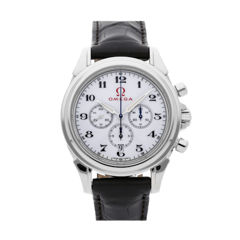 Vertical Pre-Owned Omega De Ville Chronograph 4841.20.32