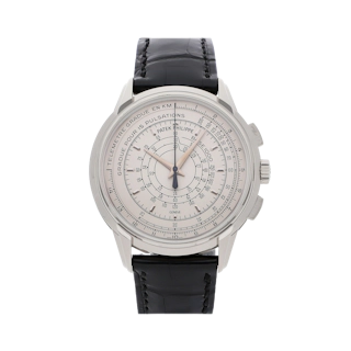 Vertical Pre-Owned Patek Philippe Complications Chronograph 175th Anniversary Edition 5975G-001