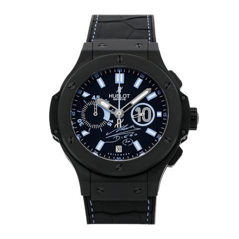 Vertical Pre-Owned Hublot Big Bang Chronograph Diego Maradona Limited Edition 318.CI.1129.GR.DMA09