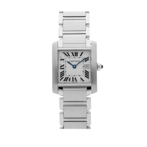 Vertical Pre-Owned Cartier Tank Francaise Medium Model W51011Q3