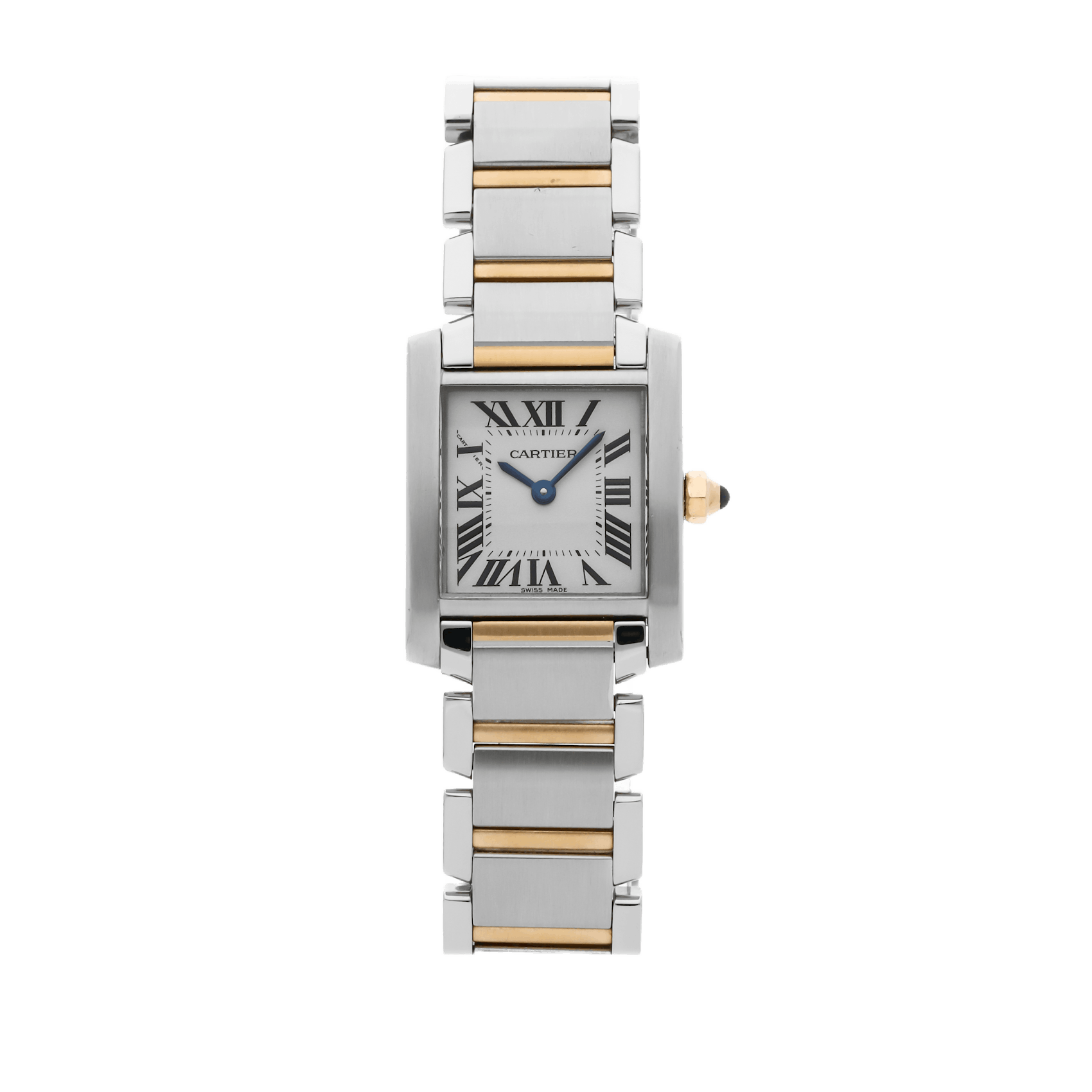 Vertical Pre-Owned Cartier Tank Francaise Small Model W51007Q4