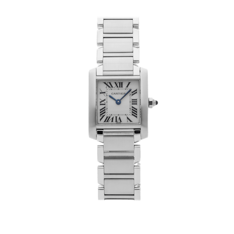 Vertical Pre-Owned Cartier Tank Francaise Small Model W51008Q3