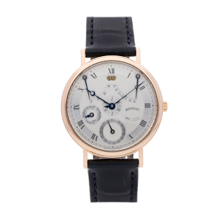 Vertical Pre-Owned Breguet Classique Perpetual Calendar Equation of Time 3477BR/1E/986