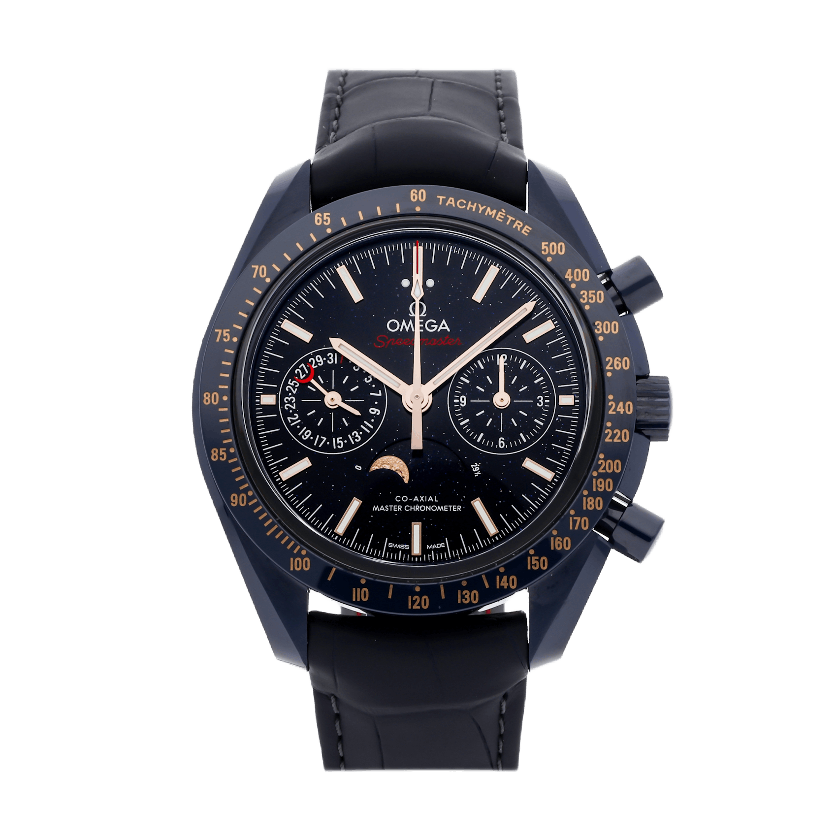 Vertical Pre-Owned Omega Speedmaster Moonphase 304.93.44.52.03.002