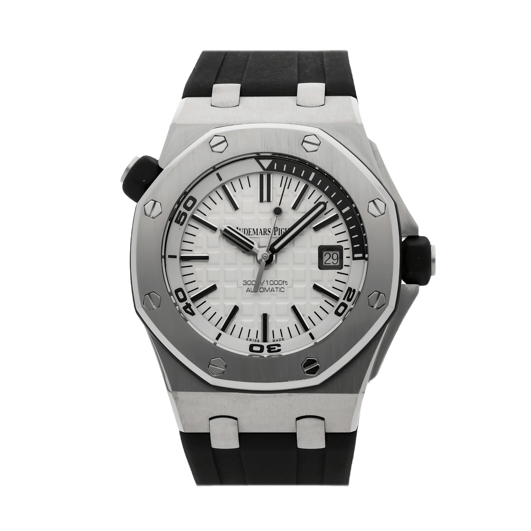 Vertical Pre-Owned Audemars Piguet Royal Oak Offshore Diver 15710ST.OO.A002CA.02
