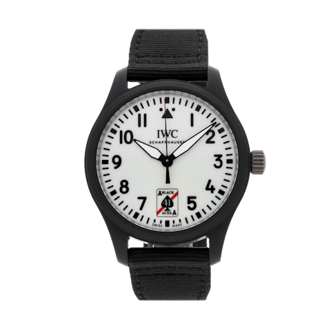 Vertical Pre-Owned IWC Pilot's Watch Black Aces IW3269-05