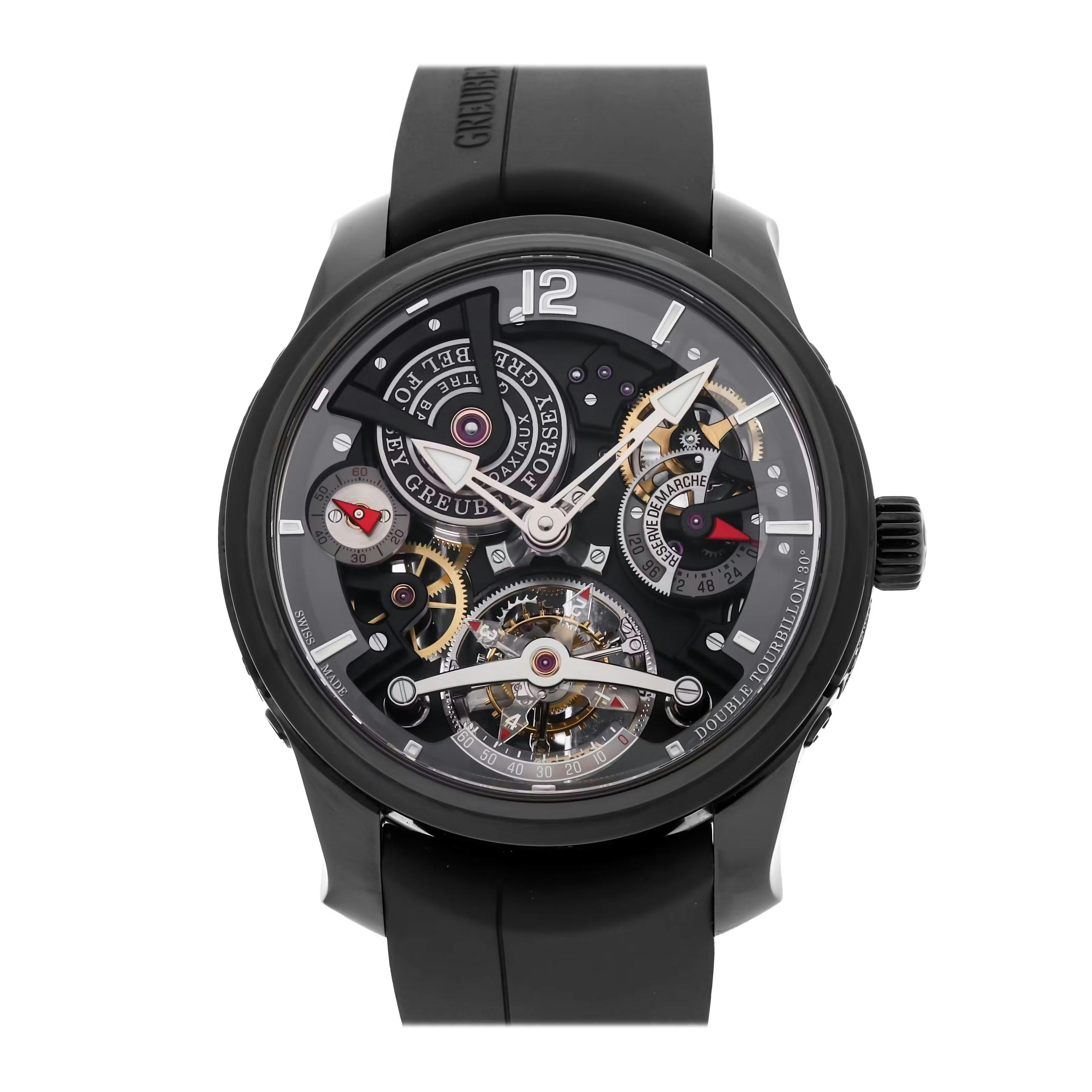 Vertical Greubel Forsey Double Tourbillon 30 Degree Technique