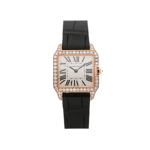 Vertical Pre-Owned Cartier Santos Dumont WH100351
