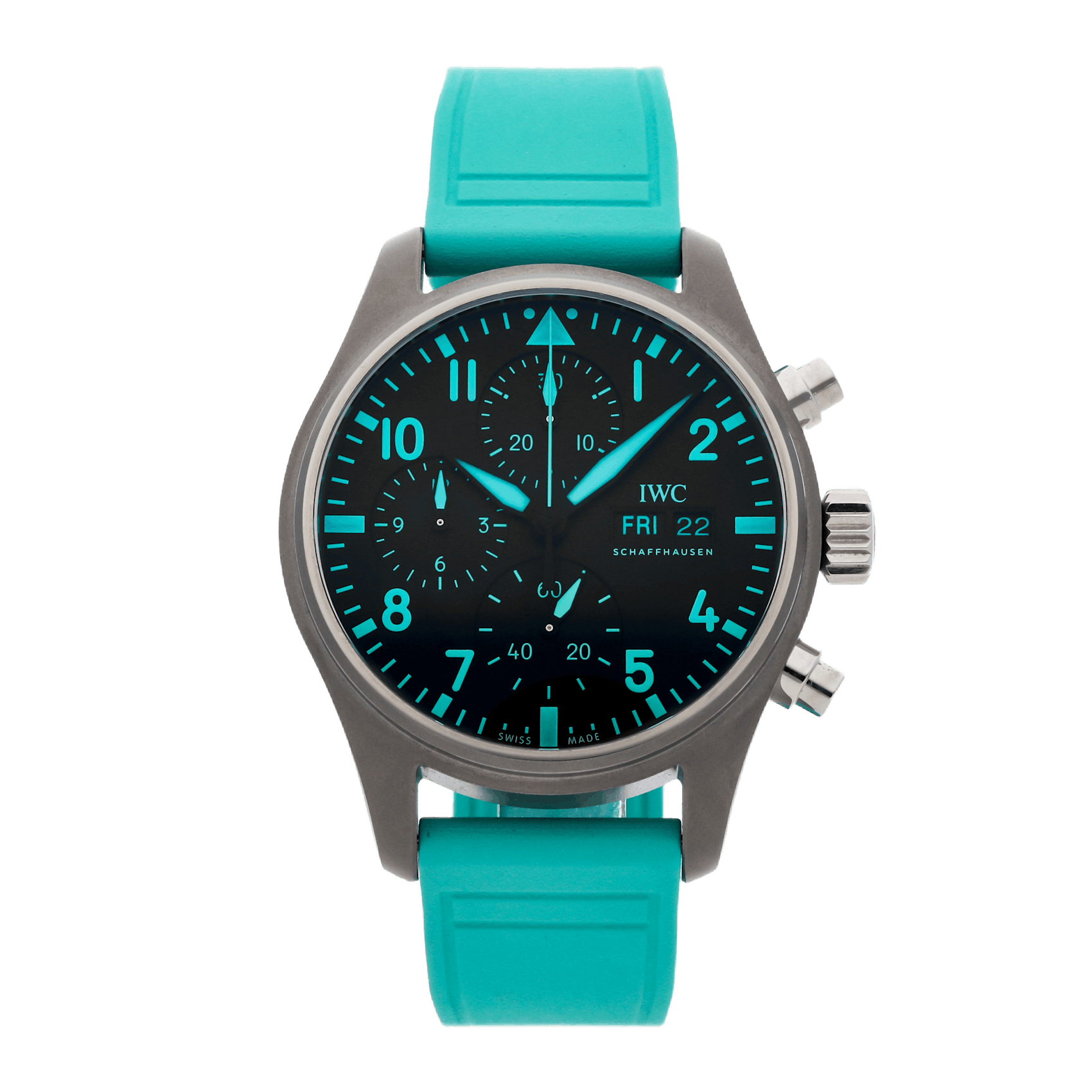 Vertical Pre-Owned IWC Pilot's Watch Chronograph "Mercedes-AMG Petronas Formula One Team" Edition IW3881-08