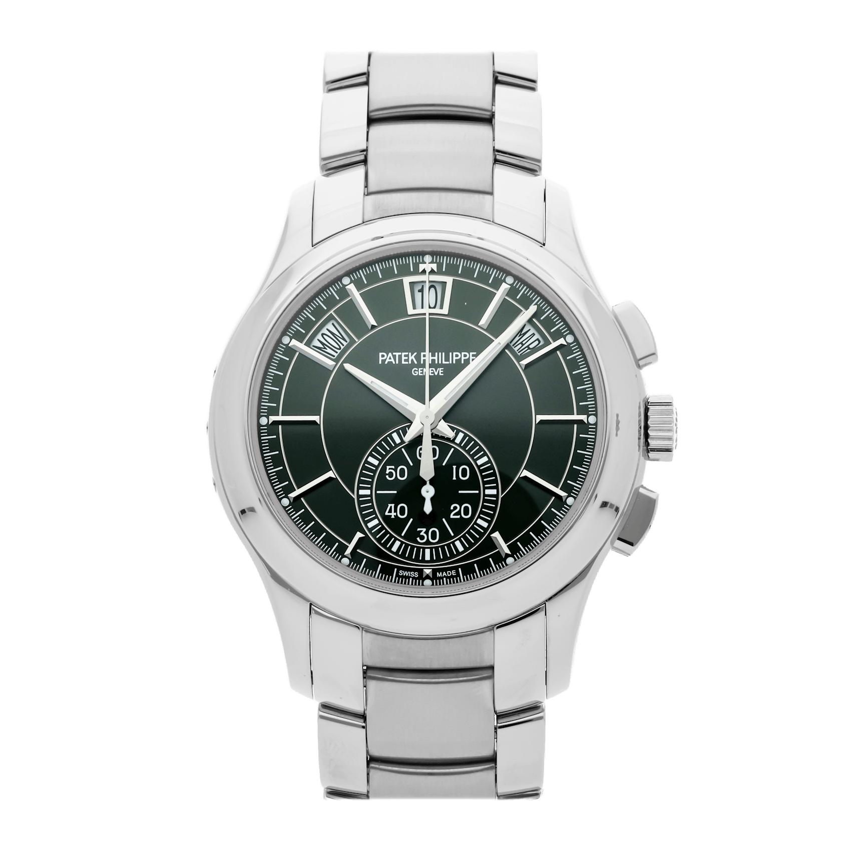 Vertical Pre-Owned Patek Philippe Complications Flyback Chronograph Annual Calendar 5905/1A-001