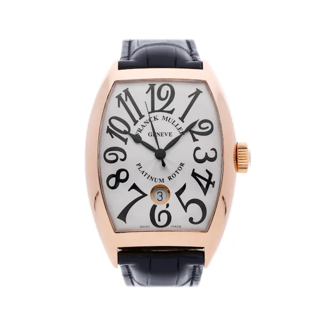 Pre-Owned Franck Muller Cintree Curvex Platinum Rotor 8880 SC DT