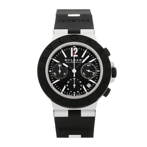 Vertical Bvlgari-Bvlgari Aluminium Chronograph