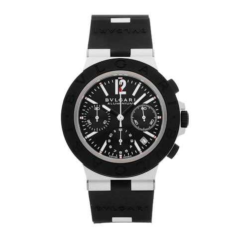 Vertical Bvlgari-Bvlgari Aluminium Chronograph