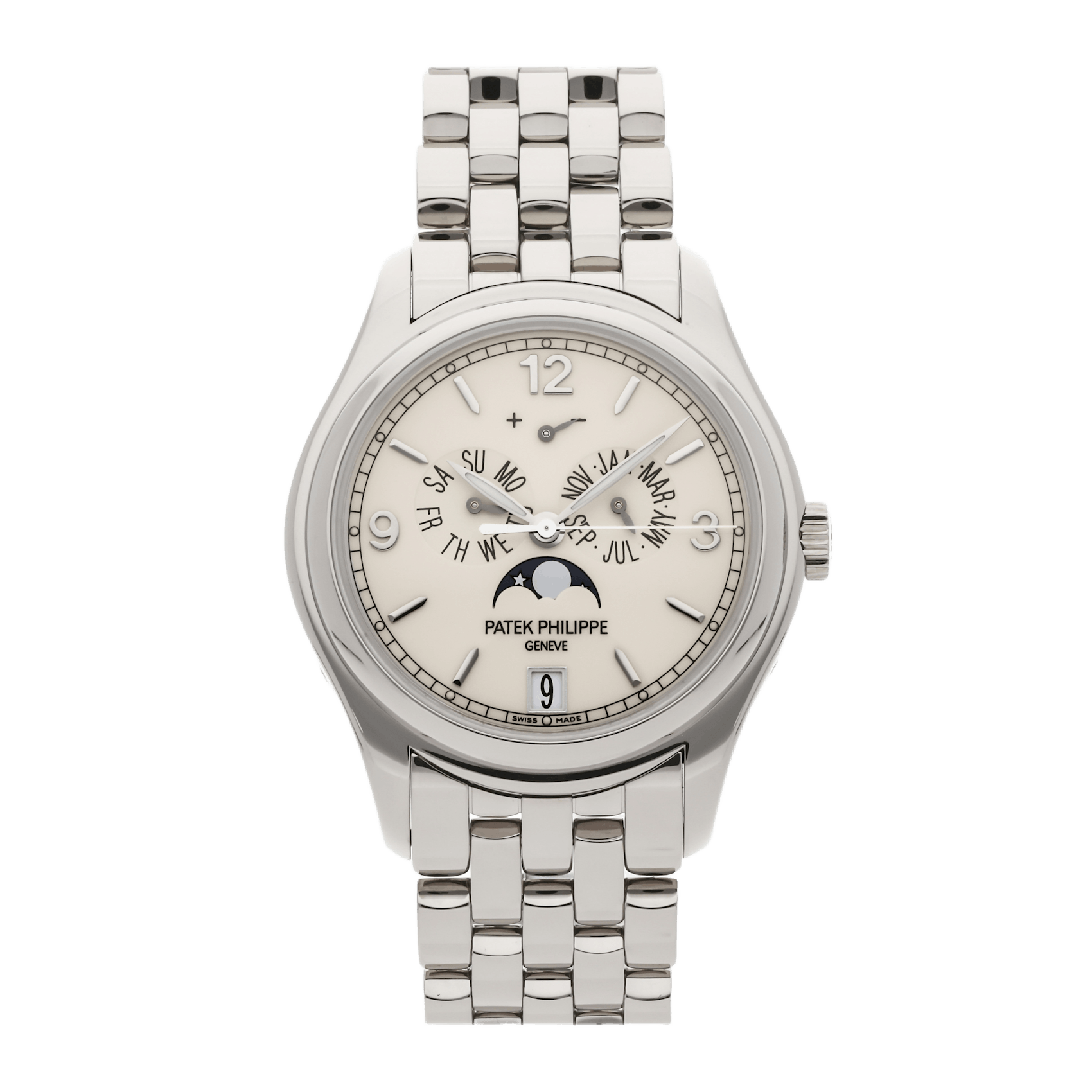 Vertical Complications Annual Calendar Moon Phases